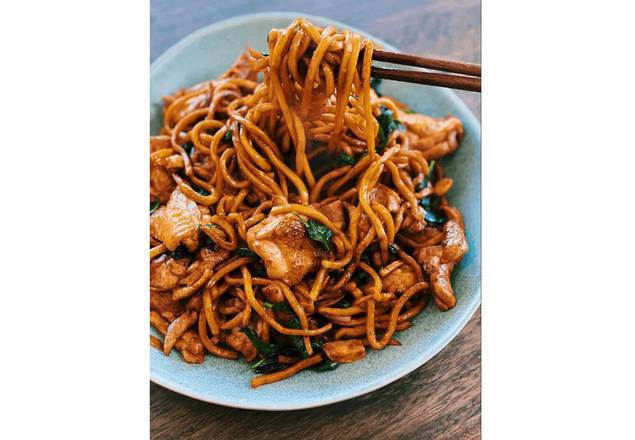 Mongolian Lamb Dry Noodle 蒙古羊肉撈麵